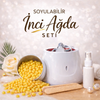 İnci Ağda Seti Naturel